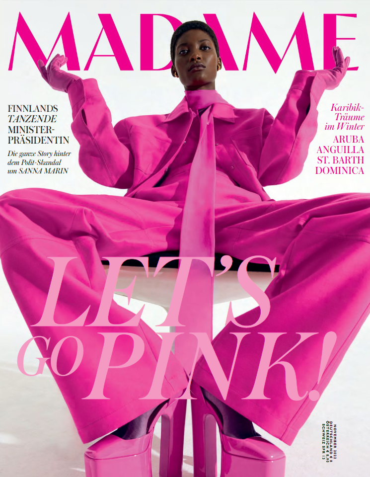 Cover magazine Madame