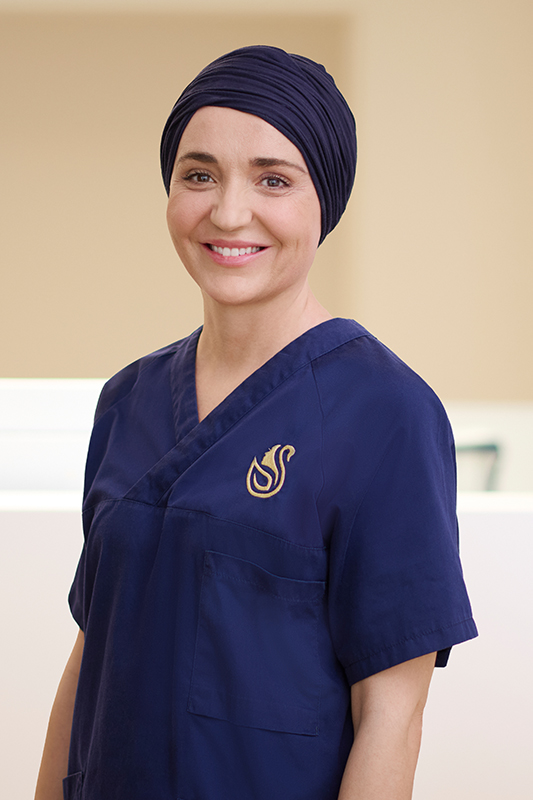 Semiha Dervisevic, Gesundheits- und Krankenpflegerin im Operationsdienst bei PANTEA